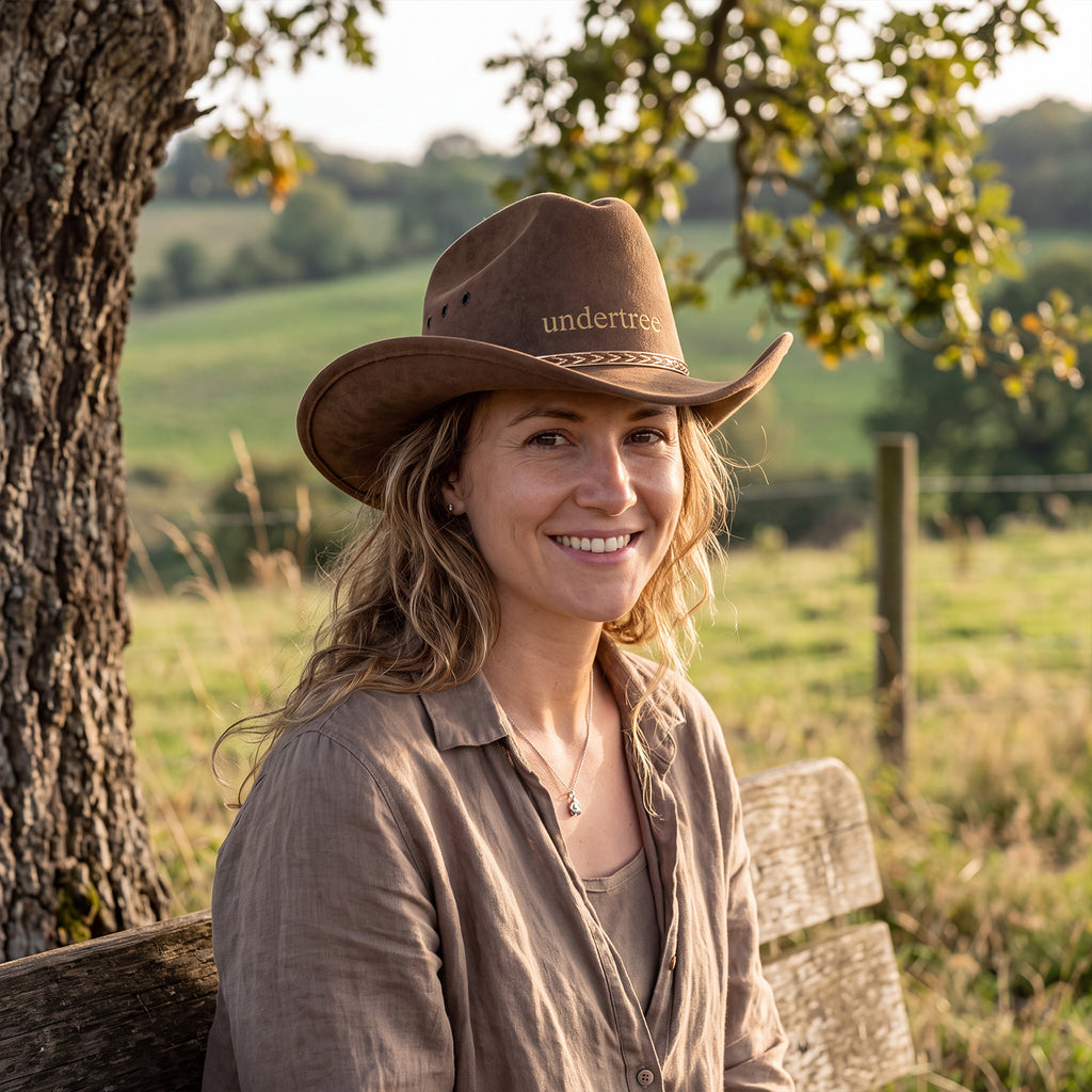UNDERTREE Women's Classic Western Cowboy Hat